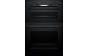 Bosch Series 4 MBS533BB3B Double Electric Oven - Black